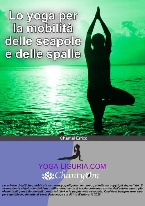 Scheda 2026 Yoga per la mobilità delle scapole e delle spalle