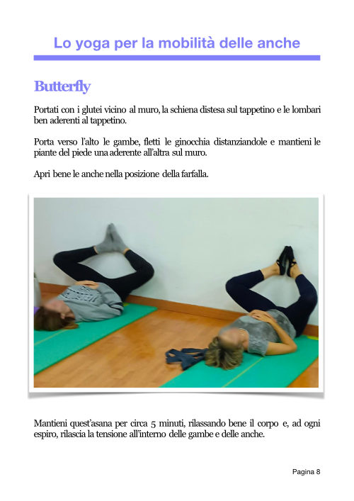 Scheda 2026 yoga per la mobilità delle anche